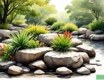 2025年吸水石上种的植物