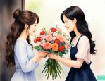 女性送女性朋友什么花