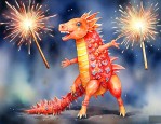 电子鞭炮是什么样子的