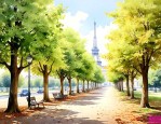 收集法国梧桐树的资料