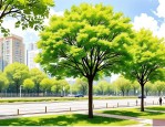 2025年哈尔滨的绿化树种