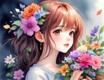 2025年女孩子都喜欢花吗