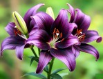 黑美人百合花语是什么