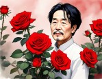 2025年献给艾青的红玫瑰