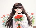 和女孩子道歉送什么花