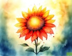 花怕太阳晒吗