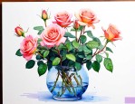 水养月季花的养殖方法