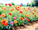北方花坛适合种什么花