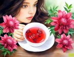 女人喝洛神花茶有什么好处