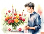 男人过生日有送花的吗