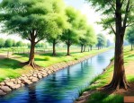 护河堤适合种植什么树
