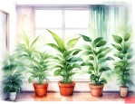 房屋内净化空气的植物