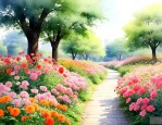 广东绿化带种的什么花