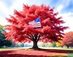 美国红枫树美国红枫树