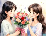 女闺蜜过生日送什么花