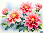 中国的花是什么样子的