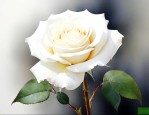 白色的玫瑰花代表什么