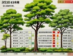 2025年绿化树木价格表格