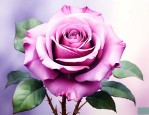 紫粉色玫瑰花代表什么