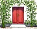 2025年门口种南天竹好吗
