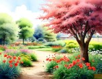 适合庭院种的花草树木