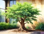 橡皮树可以室外养殖吗
