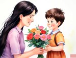 学生送什么花给老师好