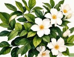 2025年关于栀子花的花语