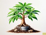 没有根的发财树怎么种