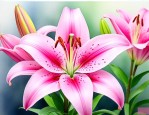 粉色百合花香味有毒吗