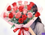 情人节送老婆什么花好