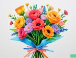 给妈妈送花贺卡怎么写