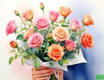 给客户送花送什么花好