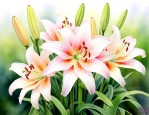 夏天能种百合花种球吗