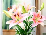 室内养殖百合花有毒吗
