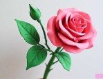 怎么用橡皮泥做玫瑰花