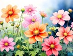 哪种花一年四季都开花