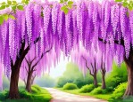 2025年紫藤花象征着什么