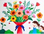 幼儿园毕业送老师的花