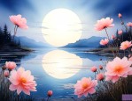水中月镜中花什么意思