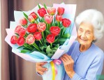 奶奶生日送什么鲜花合适