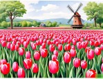 2025年郁金香花海哪里有