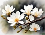 2025年白色玉兰花的花语