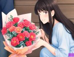 和女生见面第一次送什么花