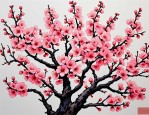2025年梅花开花时的样子