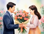 父母给女儿送什么花好