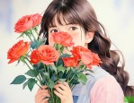 女朋友生气买什么花好