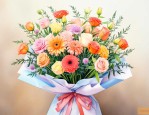 老师生日花束用什么花