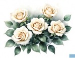 5朵白玫瑰的花语