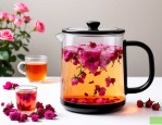 2025年养生壶煮玫瑰花茶